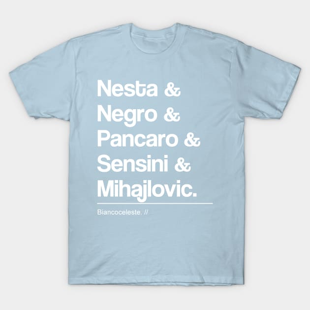 The Legends Of Biancoceleste T-Shirt by MUVE